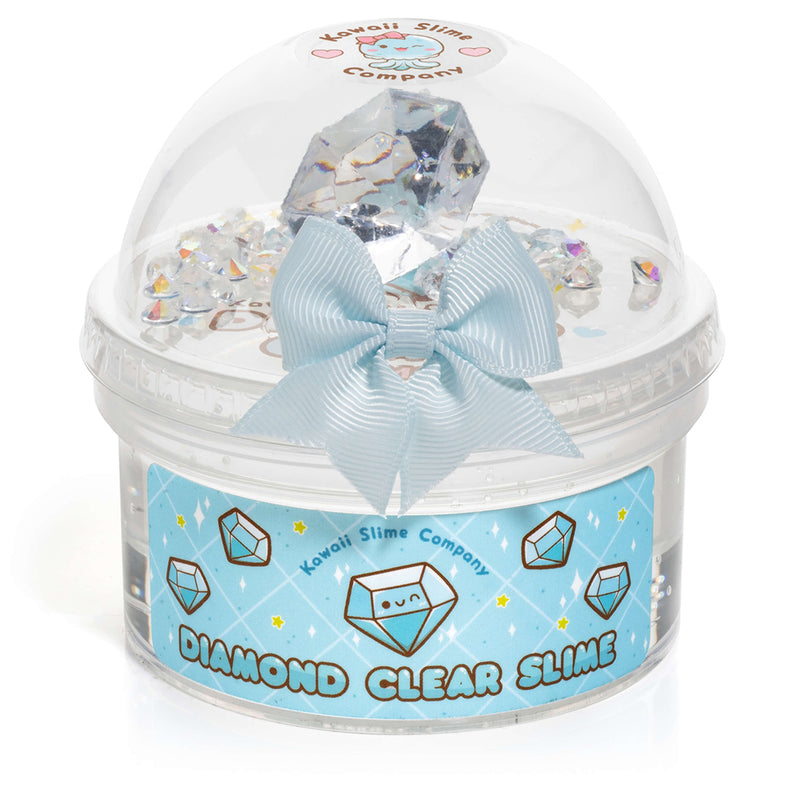 Diamond Clear Putty Slime- 8 oz