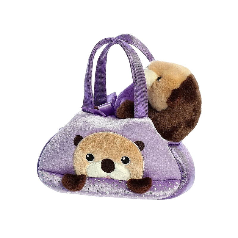 Fancy Pals Peek-A-Boo Otter Purse 7"