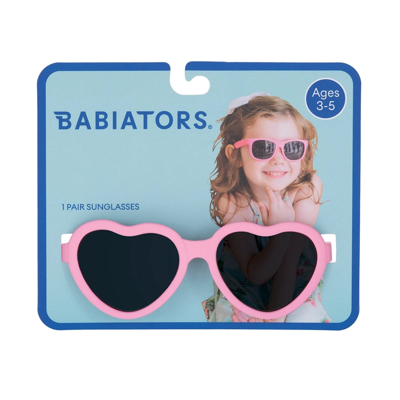 Heart Sunglasses- Pink (No Box)