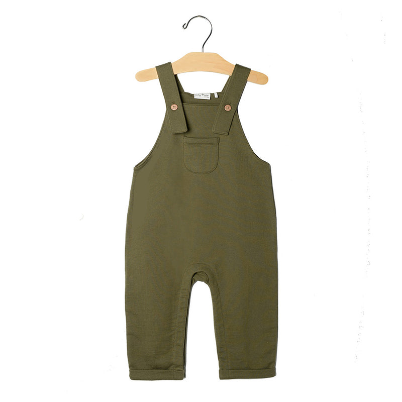 Light Sweatshirt Overalls- Green