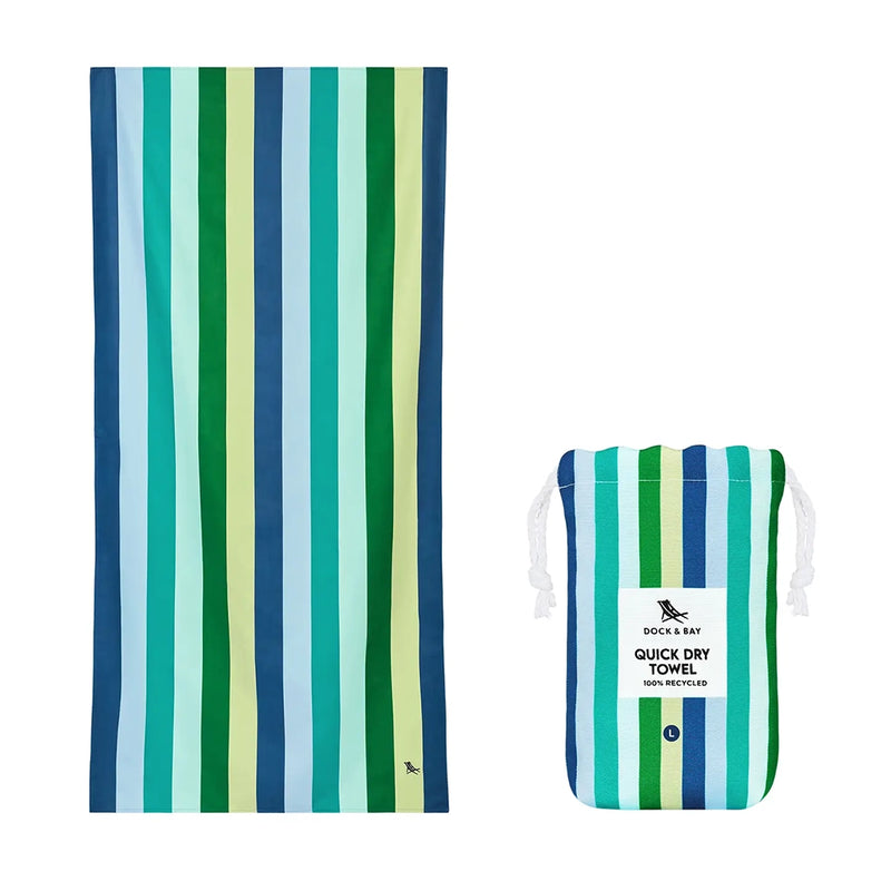 Quick Dry Beach Towel Large (63"x35")