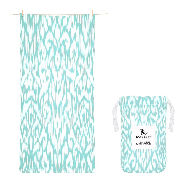 Quick Dry Beach Towel Large (63"x35")