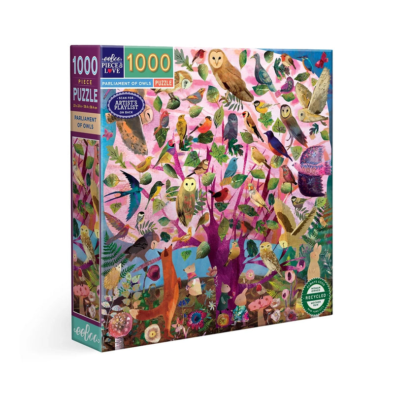 1000 Pc Puzzle- Parliament of Owls