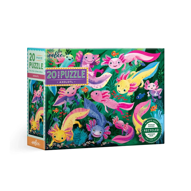 20 Pc Puzzle- Axolotl