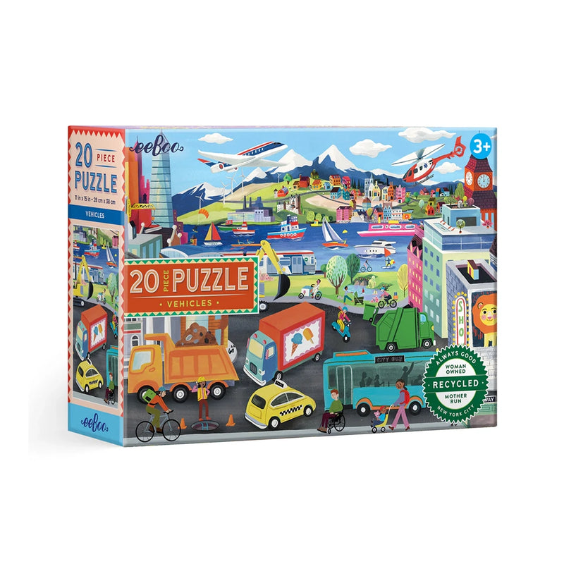 20 Pc Puzzle- Vehicles