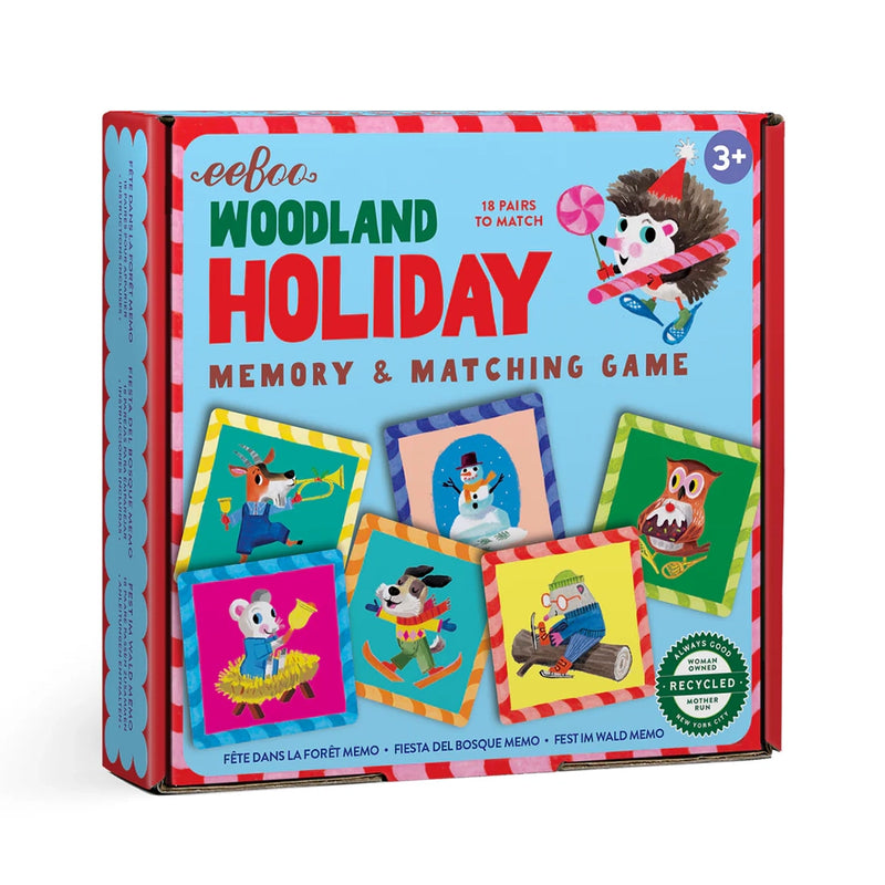 Woodland Holiday Little Matching Game