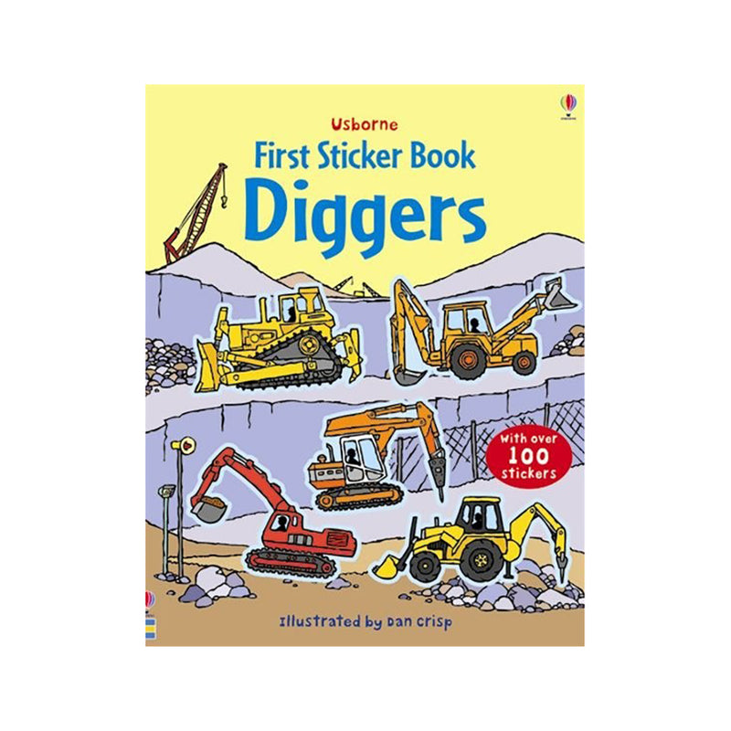 First Sticker Book- Diggers