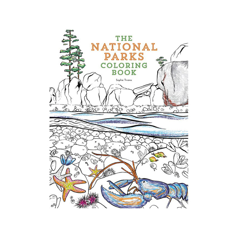 The National Parks Coloring Book