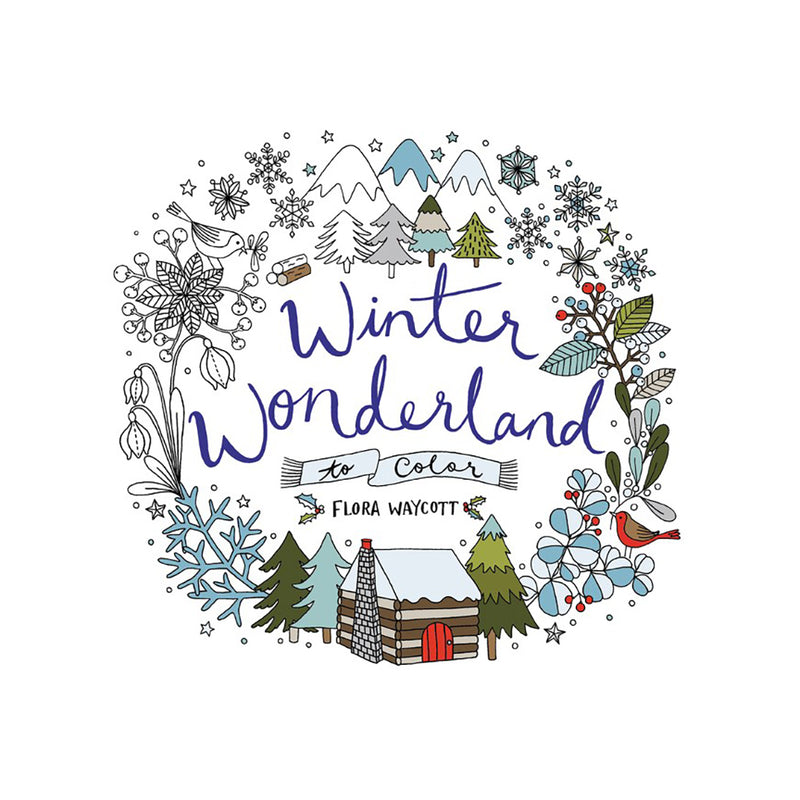 Winter Wonderland To Color