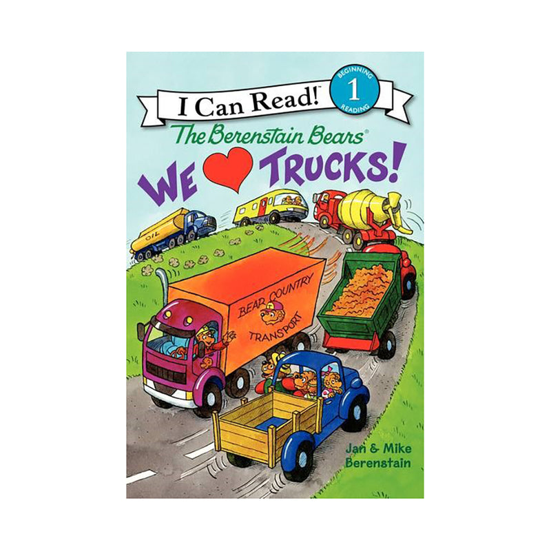 I Can Read! Level 1- The Berenstain Bears We Love Trucks!