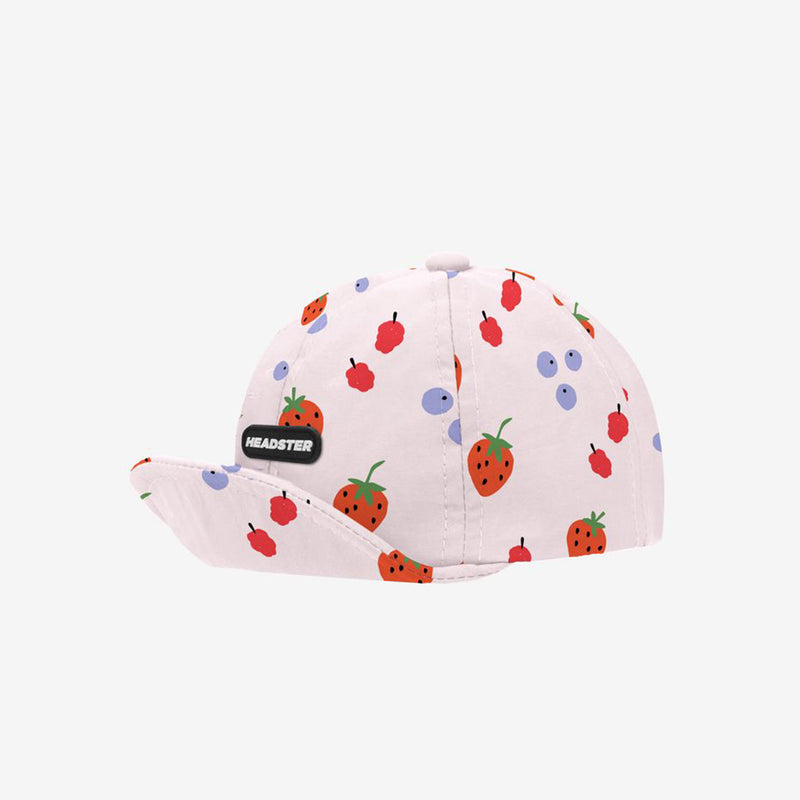 Swish Short Brim Baby Hat- Berry Bliss