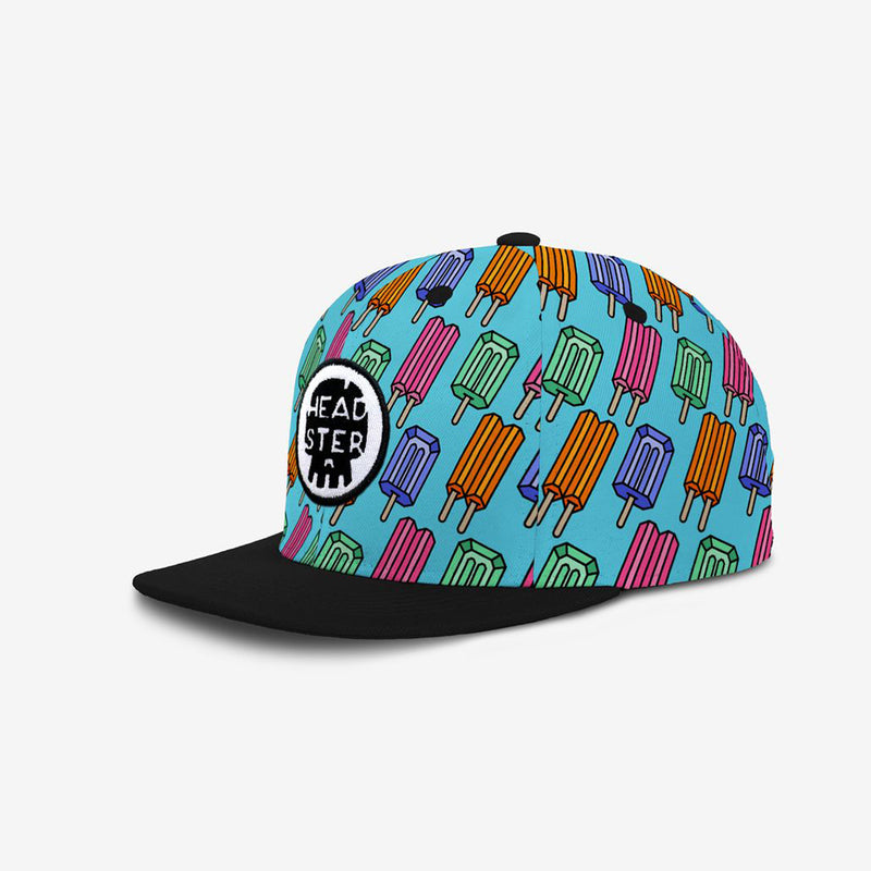 Snapback- Pop Neon Blue