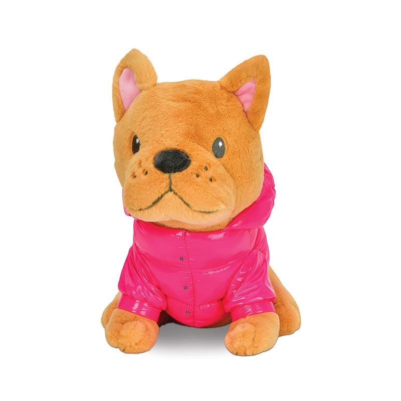 Dog in a Puffer Plush