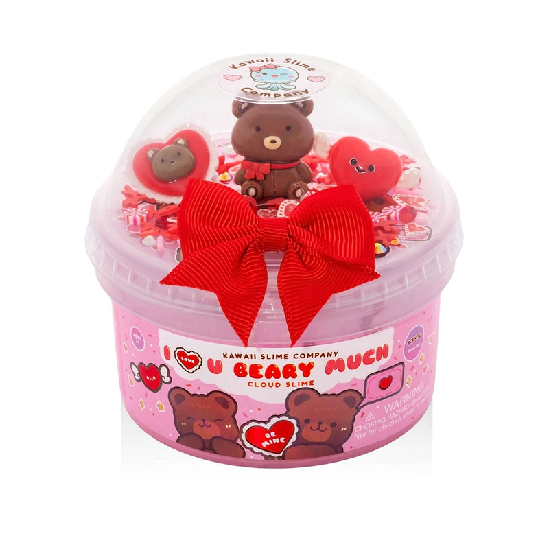 I Love You Beary Much Cloud Slime- 10 oz