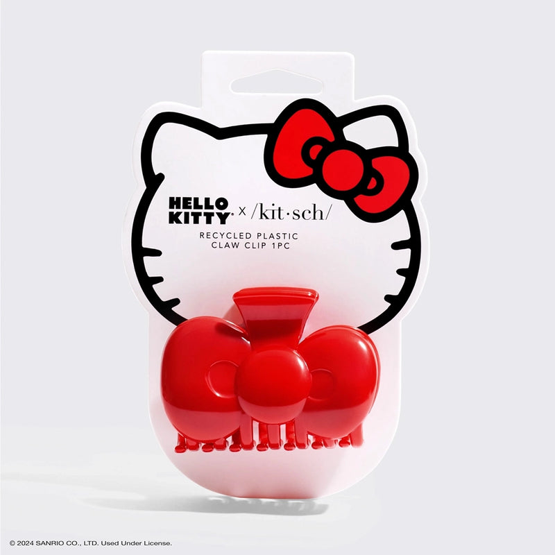 Hello Kitty X Kitsch Bow Claw Clip