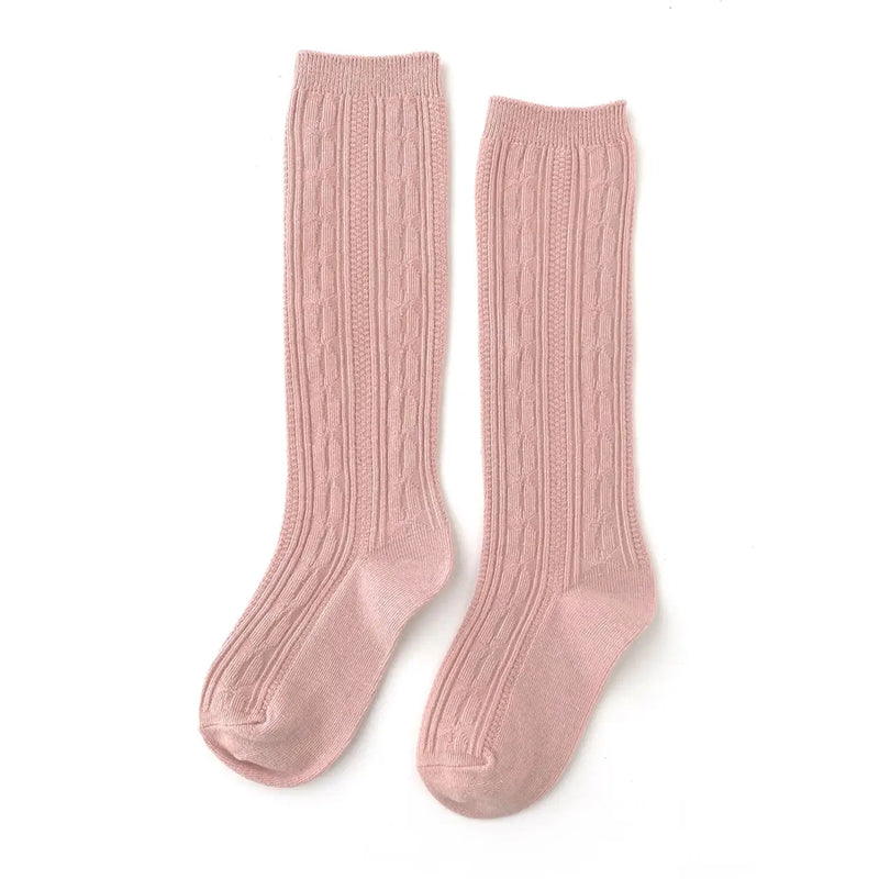 Knee Socks- Blush