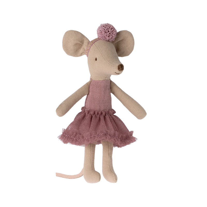 Big Sister Ballerina Mouse- Heather