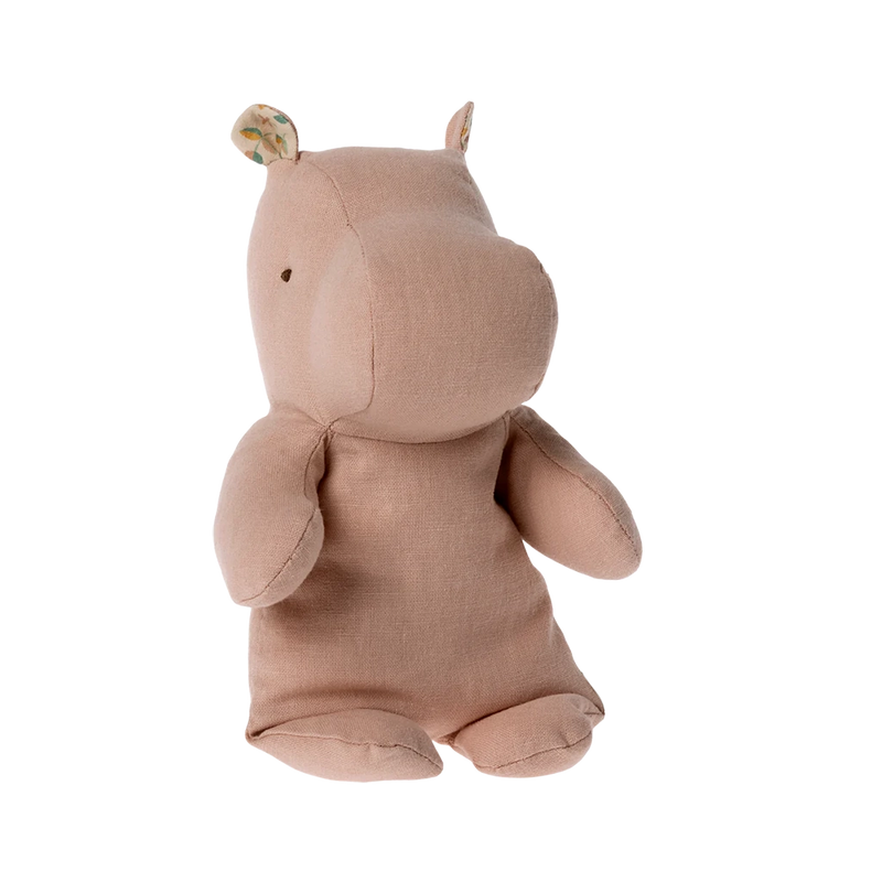 Safari Friends- Small Soft Rose Hippo