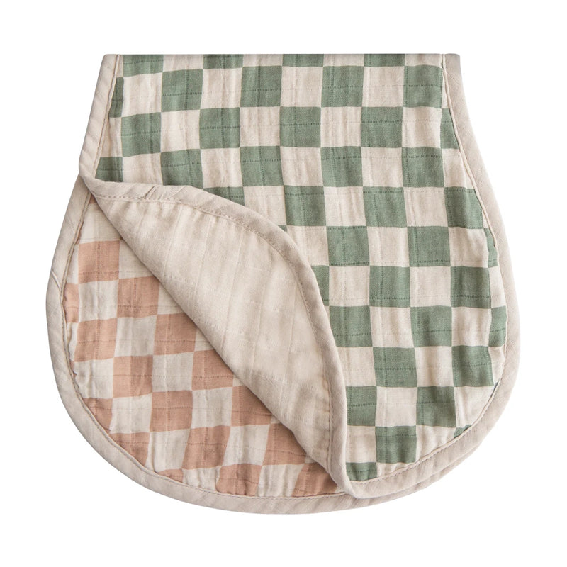 Organic Cotton Burp Cloth 2 pc Set