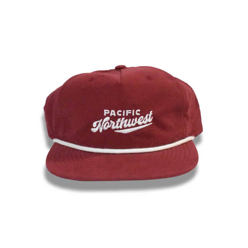 Adult Overlook 5-Panel Hat- Cardinal