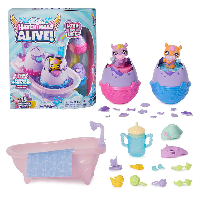 Hatchimals Alive- Make a Splash Playset