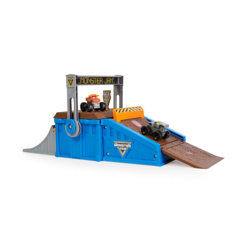 Monster Jam Mini Freestyle Flip Playset