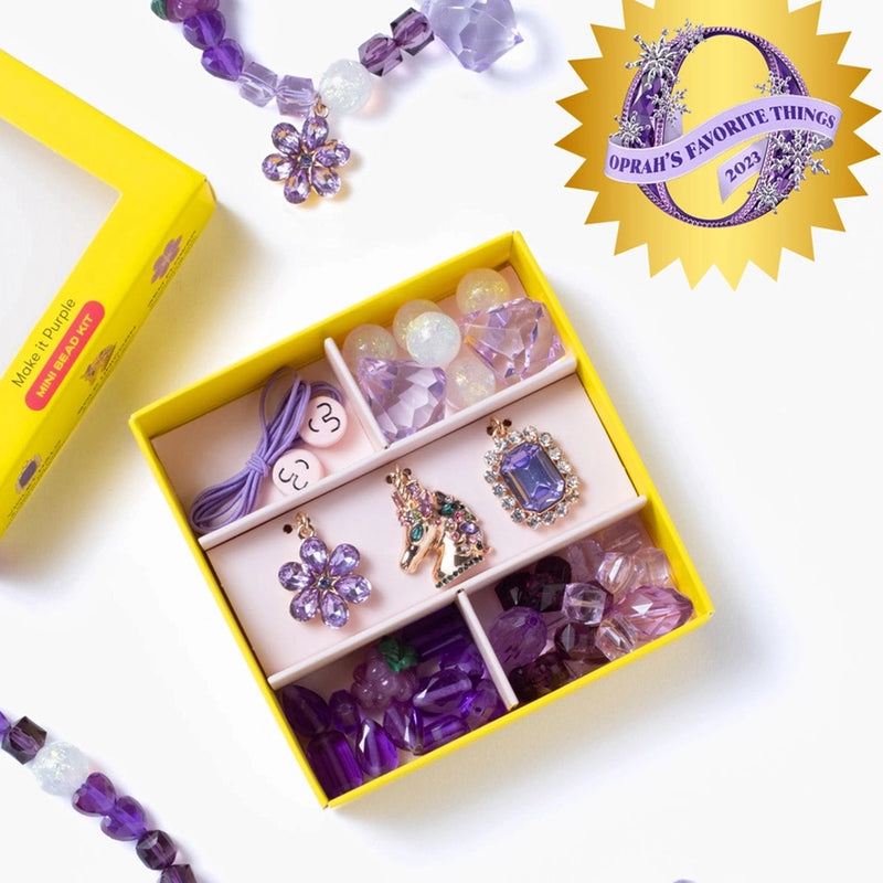 Mini Bead Kit- Purple Charm