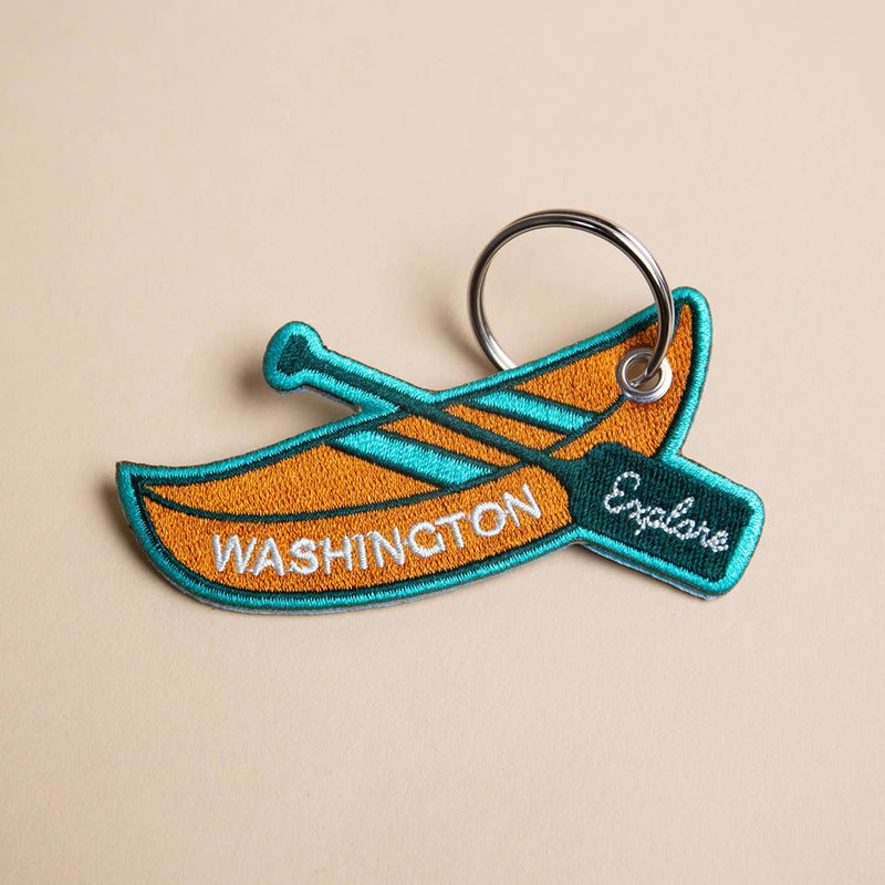 PNW Patch Keychain