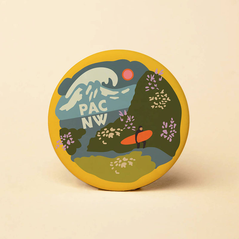 2.25" Round PNW Magnet