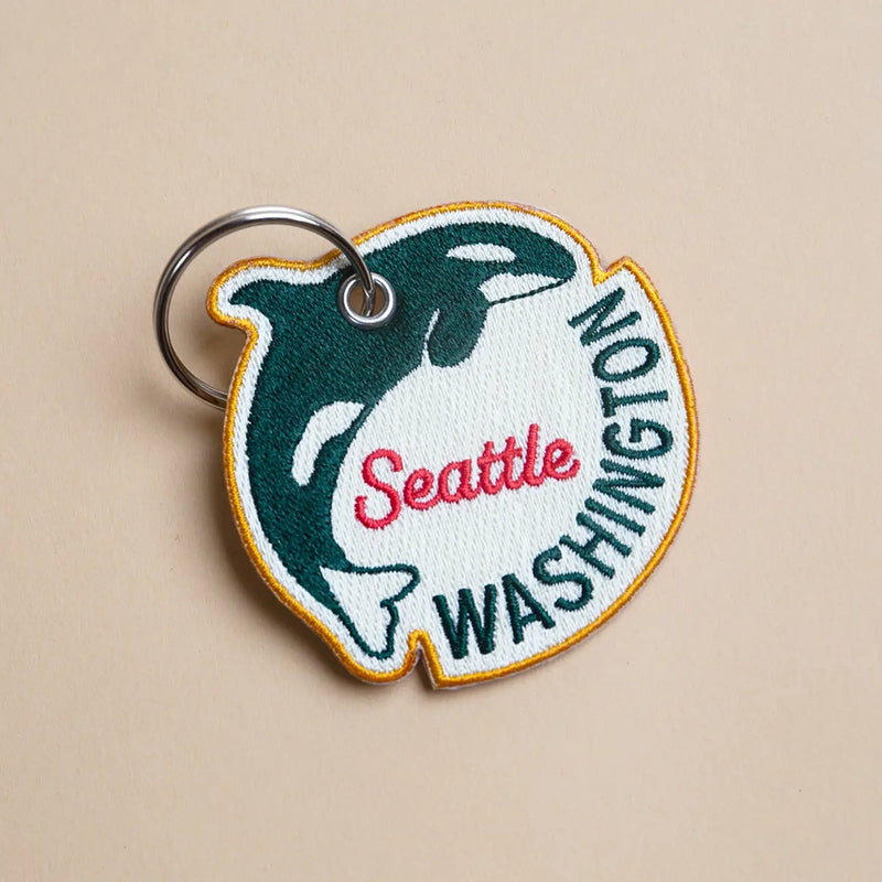 PNW Patch Keychain