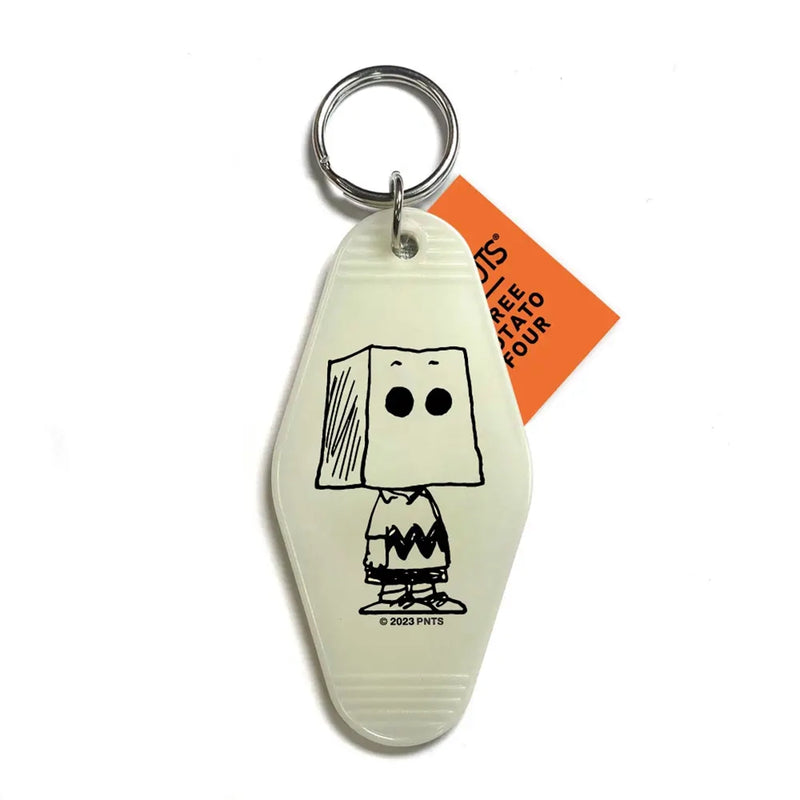 Hotel Keychain- Snoopy Mummy Glow