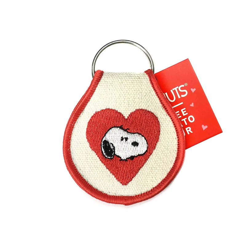 Patch Keychain- Snoopy Valentine