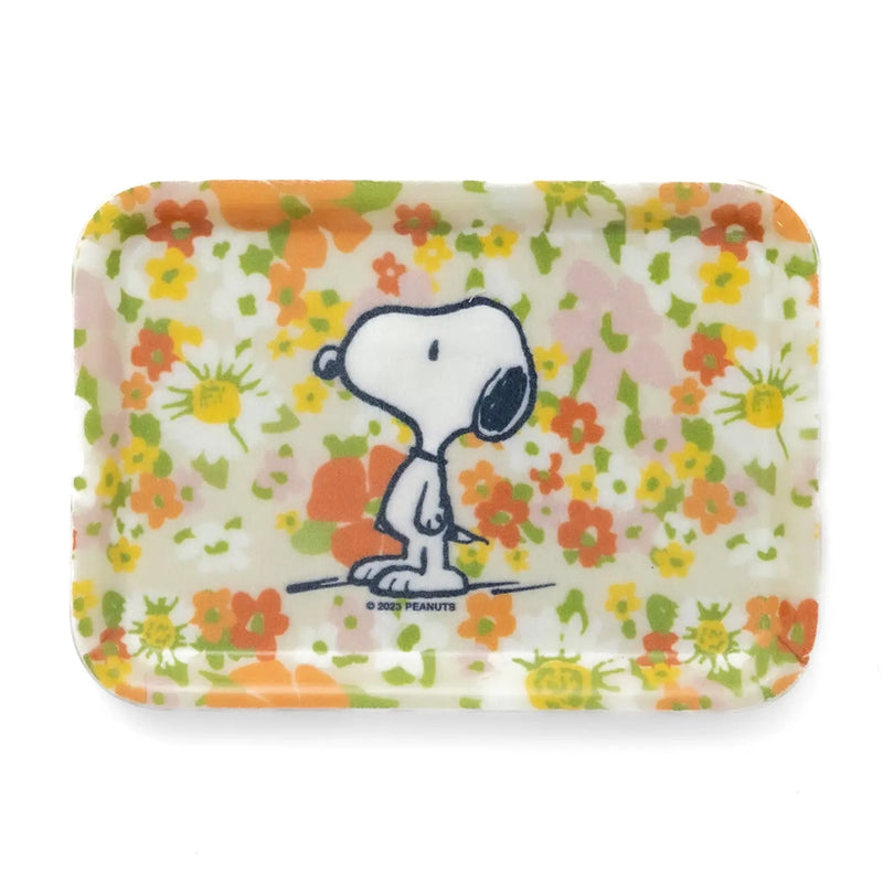 Snoopy Wildflowers Vintage Tray