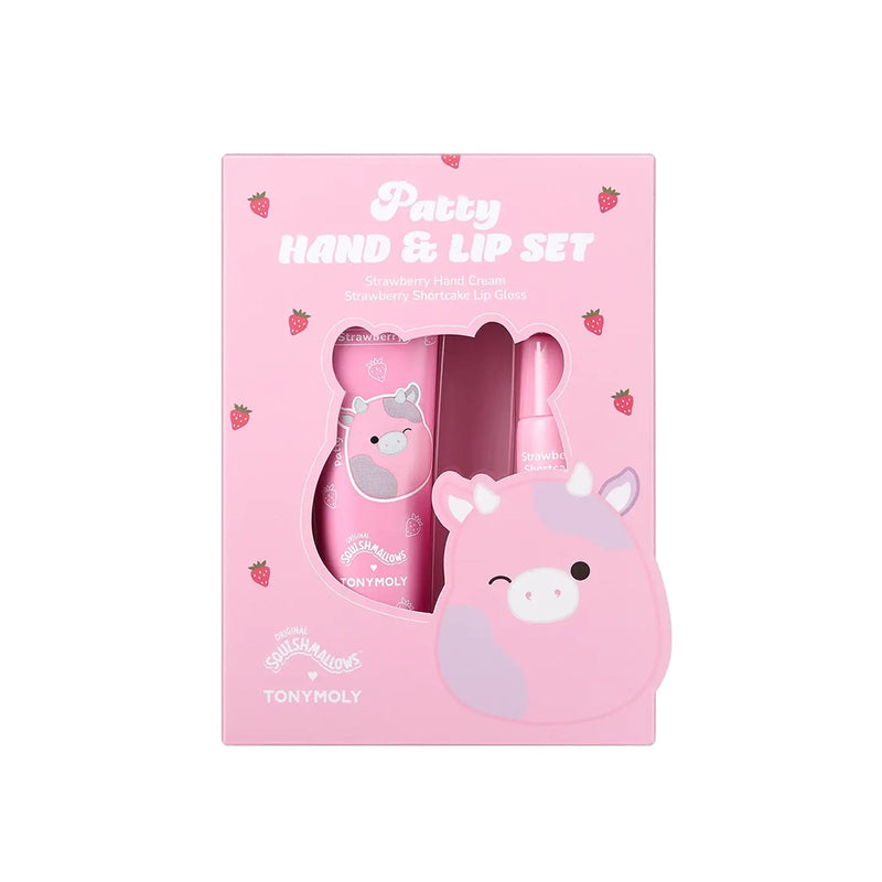 Squishmallows X TONYMOLY Hand & Lip Set