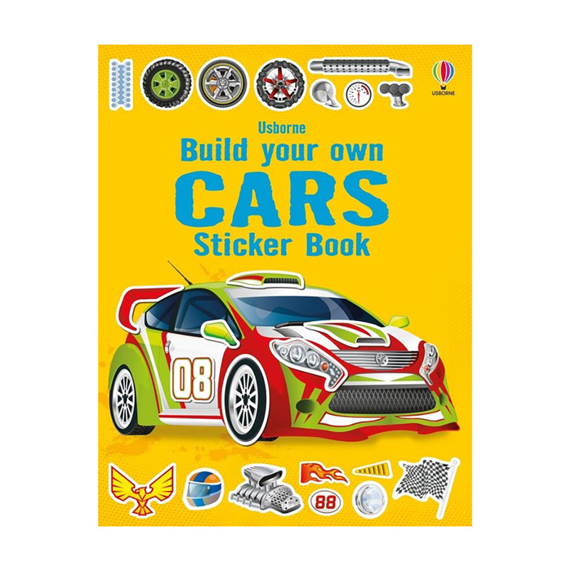 Build Your Own Supercars Sticker Book