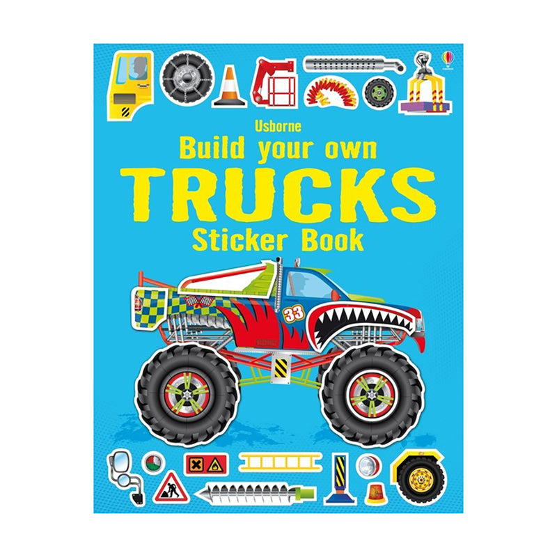 Build Your Own Trucks Sticker Book