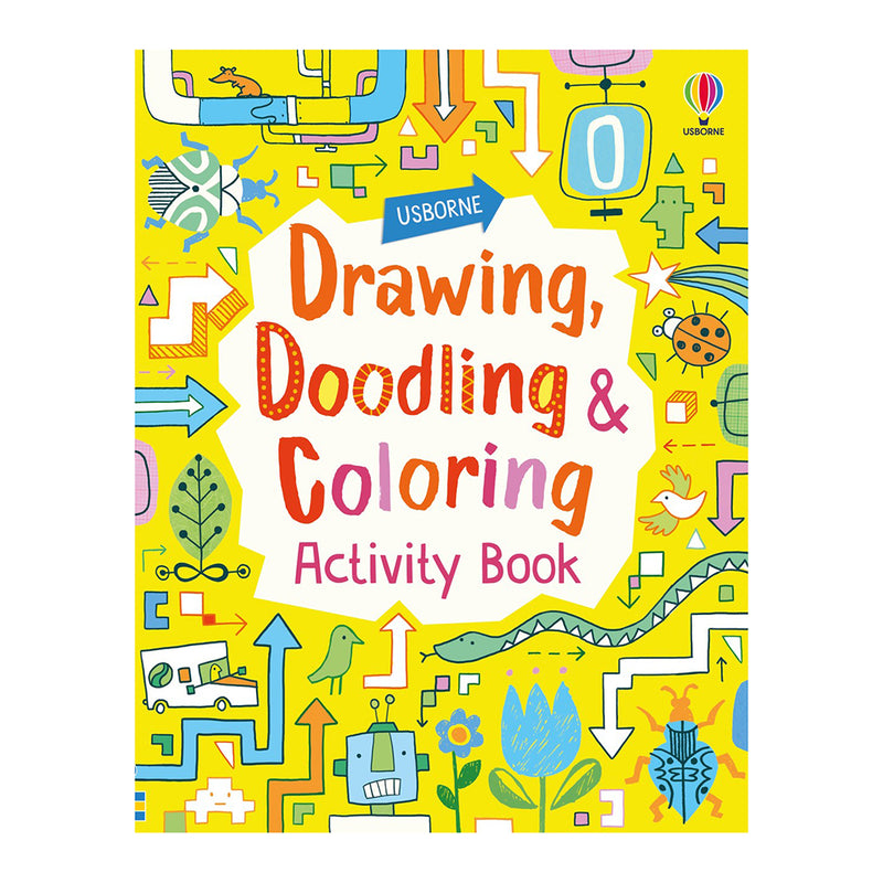 Drawing, Doodling and Coloring Activity Book