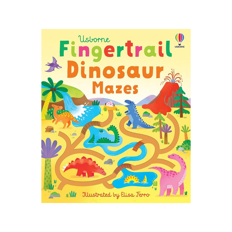 Fingertrail Dinosaur Mazes