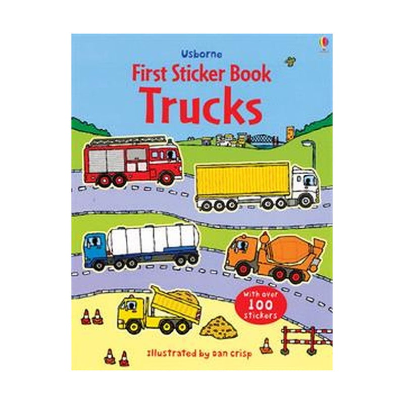 First Sticker Book- Trucks