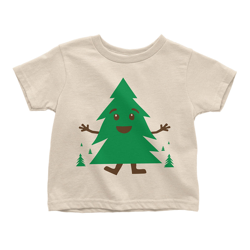 Tree Buddy Tee- Heather Dust