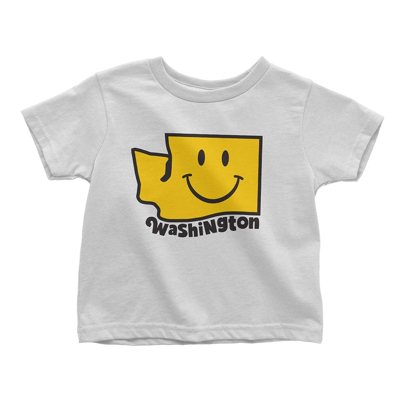 Washington Smiley Tee- White